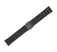 yeziu Schnellverschluss-Uhrenarmband aus Gummi für Luminox 3501, 8831, 3749, 3741(Blackb)