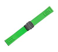 yeziu Schnellverschluss-Uhrenarmband aus Gummi für Luminox 3501, 8831, 3749, 3741(Greenb)