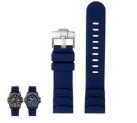 yeziu Uhrenarmbänder aus Harzsilikon für Luminox 3749 3741 3723 3729 Armband(Blues,24mm)