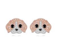 YFN Beagle Ohrringe Sterling Silber Hund Ohrstecker Schmuck Geschenke für Damen Mädchen