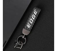 YHRNN Auto Schlüsselanhänger für Ford Edge, Drehgelenk Schlüsselring sturzsicher Schlüssel Autoschlüssel Zubehör,Black