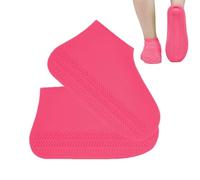Yianyal Regen-Überschuhe, Regen-Überschuhe - Multifunktionale wasserdichte Überschuhe | Wasserdichte Überschuhe aus Silikon, Schutzabdeckung für Schuhe, rutschfest, resistent gegen, Rosa,
