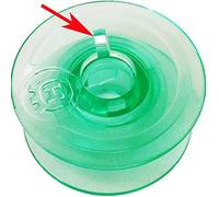 YICBOR 25 Stück/Box, grüne Spulen, kompatibel mit Husqvarna Viking #4131825-45#4123078-G