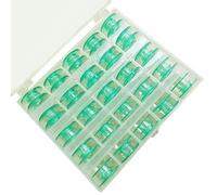 yicbor grün Spulen für Husqvarna Viking # 4131825-45 4123078-g (grün Spulen (25/box))