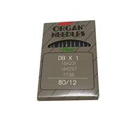 Yicbor Industrielle Doppelsteppstich-Nähmaschinennadeln für Organ DBX1 16X231 16X257 1738 größe 80/12