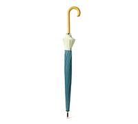 YIDAX Großer Regenschirm Sturmfest Gerader Regenschirm Einfacher Stockschirm Mit J-Griff Sonnenschirm 16 Rippen Golfschirme Für Männer Und Frauen,B