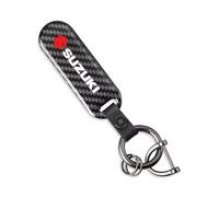 YIFANFENGSHUN Geflochtenes Leder Schlüsselanhänger für Suzuki Vitara Hybrid LY SUV 2016-2024, Schlüssel Schlüsselband Ersatz Auto Schlüsselring Ersetzen Zubehör für Auto