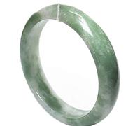 yigedan Klasse A Pure Natürliche Jadee Armreif Armband Naturstein Damen Armreifen Für Frauen, Jade, Kein Stein