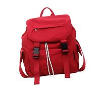 YIGZYCN Minis Rucksäcke, leicht, Nylon, Tagesrucksack, Schultasche für Damen und Mädchen, kleine Stadt, für Shopping, Reisen, Minis-Geldbörse für Damen, rot, Mass Beauty