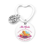 Yilousy Pferde Mädchen Geschenk Schlüsselanhänger Geschenke für Pferdefreunde Pferdeliebhaber Pferde Geschenke für Mädchen