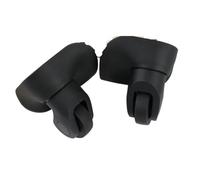 YILWPV 2Pcs Ersatz Gepäck Räder for Koffer Stille Spinner Caster Trolley Zubehör(Black L)