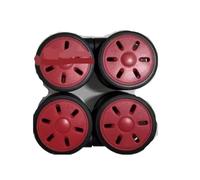 YILWPV 4 stücke Gepäck Rad Reparatur Ersatz Tragende Räder Spezielle Trolley Fall Silent Casters Zubehör(Color3)