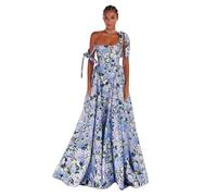 YIMAIWLX Kleider Frauen Sommer Ärmellose Casual Panzer Kleid Midi Floral Beach Party Sunddress-1-m