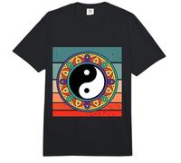 Yin Yang Mandala Balance Harmonie Philosophie Symbolismus Comfort Colors Adult Heavyweight T-Shirt