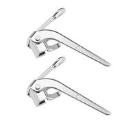 YINETTECH 2 Stück Niedriger Schaft Nähfüße 006016008 Nähmaschine Low Shank Stickerei Nähfuß Stippling Kompatibel mit Singer Machine Metal
