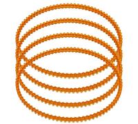 YINETTECH 4 Stück Nähmaschinen Motorriemen Antriebsriemen aus Neopren 350mm/14 Zoll Kompatibel mit Singer, Kompatibel mit Janome, Kompatibel mit Pfaff usw.