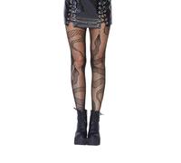 YingMengZhiGe Netzstrumpfhose Schwarz, Halloween Strumpfhose Damen, Strumpfhose Muster, Spinnennetz Halloween, Strumpfhose mit Muster, Festival Outfit Damen, Fishnet Tights