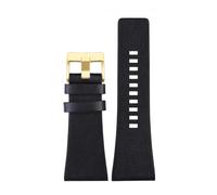 yingyingjia Großes Herren-Uhrenarmband, Kompatibel Mit Diesel Dz7396 Dz1206 Dz1399 Dz1405 Lederarmband 22 24 26 28 30 32 Mm Uhrenzubehör(Black G,32mm)