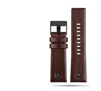 yingyingjia Rindslederarmband Kompatibel Mit Diesel DZ4323 DZ1657 DZ4318 DZ7312 DZ7257 Herren-Uhrenarmband 24 MM 26 MM 28 MM 30 MM(GREEN BLUE,28mm)