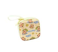 YiQinzcxg Ergonomisches Capybara Münzenetui, Wechselzubehörbeutel, staubdichte Kopfhörer Aufbewahrungstasche, organisierte Capybara Geldbörse für Teenager