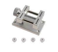 YIUPEDRFG Uhrmacher Set aus hochwertiger Aluminiumlegierung, Uhrengehäusehalter, Verstellbarer Armbandentferner, Basiswerkzeug für einfache Reparaturen, Verstellbarer Gehäusehalter zur Reparatur von