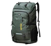 YIWEOG 80L Bergsteigerrucksack wasserdichte Outdoor-Lauftasche Fahrradtasche Große Kapazität Reittasche Atmungsaktive Jogging-Reise-Tagesrucksack-Tasche für Reiten, Laufen, Wandern, Camping