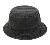 Yixda Vintage Cotton Fischerhut Sonnenhut Washed Retro Outdoor Bucket Hat