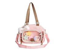 YIZITU Große Kapazität, japanische ästhetische Umhängetasche, Nylongewebe, Crossbody-Tasche für tägliches Pendeln und Outdoor-Aktivitäten, Anime-Merchandise-Schaufenster, lässige Tasche, B, One Size