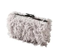 YIZITU Pelzige Clutches Geldbörsen Für Damen Elegante Damen Abendtaschen Umhängetasche Umhängetasche Fransenhandtasche Geschenkhandtaschen