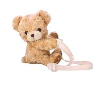 YIZITU Schöne Bär-Umhängetasche für Damen, niedlicher Smile-Bär, Kosmetiktasche, Crossbody, modisch, Mädchen, Kuriertasche für Frauen, Cartoon, Kosmetik, Mädchen, Kuriertasche