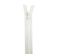 YKK Reißverschluss Kunststoffzähnchen teilbar 5mm 70cm 841 rohweiß (15,57 € pro 1 m) Farbe:Farbe 841$Länge:70cm
