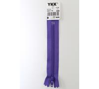 YKK Reißverschluss Kunststoffspirale nicht teilbar 3mm 12cm 559 blaulila (21,00 € pro 1 m) Farbe:Farbe 559$Länge:12cm