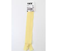 YKK-Reissverschluss 12cm-60cm, nicht teilbar, lemon