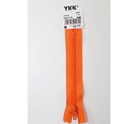 YKK-Reissverschluss 12cm-60cm, nicht teilbar, orange