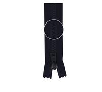 YKK Reißverschluss Kunststoffspirale nicht teilbar 3mm 12cm 058 marine (21,00 € pro 1 m) Farbe:Farbe 058$Länge:12cm