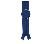 YKK Reißverschluss Kunststoffspirale nicht teilbar 3mm 12cm 837 taubenblau (21,00 € pro 1 m) Farbe:Farbe 837$Länge:12cm