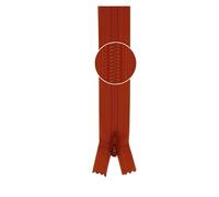 YKK Reißverschluss Kunststoffspirale nicht teilbar 3mm 12cm 849 orange (21,00 € pro 1 m) Farbe:Farbe 849$Länge:12cm