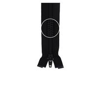 YKK Reißverschluss Kunststoffspirale nicht teilbar 3mm 16cm 580 schwarz (15,75 € pro 1 m) Farbe:Farbe 580$Länge:16cm