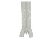 YKK Reißverschluss Kunststoffspirale nicht teilbar 3mm 20cm 841 rohweiß (14,20 € pro 1 m) Farbe:Farbe 841$Länge:20cm