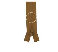 YKK Reißverschluss Kunststoffspirale nicht teilbar 3mm 20cm 897 ockergelb (14,95 € pro 1 m) Farbe:Farbe 897$Länge:20cm