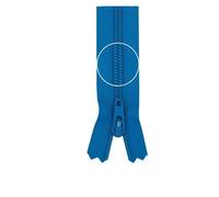 YKK Reißverschluss Kunststoffspirale nicht teilbar 3mm 25cm 549 türkis (14,04 € pro 1 m) Farbe:Farbe 549$Länge:25cm