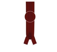 YKK Reißverschluss Kunststoffspirale nicht teilbar 3mm 25cm 817 dunkelpink (14,04 € pro 1 m) Farbe:Farbe 817$Länge:25cm