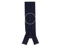 YKK Reißverschluss Kunststoffspirale nicht teilbar 3mm 25cm 915 lila (14,04 € pro 1 m) Farbe:Farbe 915$Länge:25cm