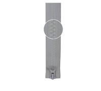 YKK Reißverschluss Kunststoffzähnchen 2-Wege teilbar 5mm 75cm 501 weiß (17,25 € pro 1 m) Farbe:501 weiß$Länge:75cm