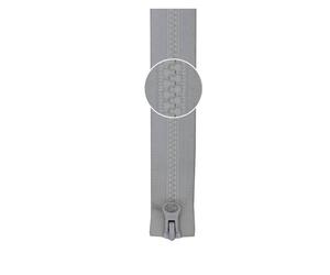 YKK Reißverschluss Kunststoffzähnchen 2-Wege teilbar 5mm 75cm 501 weiß (17,25 € pro 1 m) Farbe:501 weiß$Länge:75cm