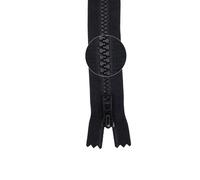 YKK Reißverschluss Kunststoffzähnchen nicht teilbar 5mm 30cm 580 schwarz (12,30 € pro 1 m) Farbe:580$Länge:30cm