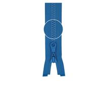 YKK Reißverschluss Kunststoffzähnchen teilbar 3mm 25cm 546 pastellblau (30,00 € pro 1 m) Farbe:546$Länge:25cm