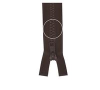 YKK Reißverschluss Kunststoffzähnchen teilbar 5mm 120cm 568 tabak Farbe:Farbe 568$Länge:120cm