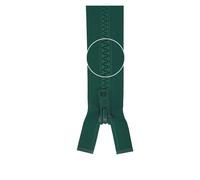 YKK Reißverschluss Kunststoffzähnchen teilbar 5mm 25cm 878 grün (30,00 € pro 1 m) Farbe:Farbe 878$Länge:25cm