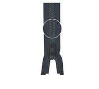 YKK Reißverschluss Kunststoffzähnchen teilbar 5mm 30cm 578 mausgrau (25,67 € pro 1 m) Farbe:Farbe 578$Länge:30cm